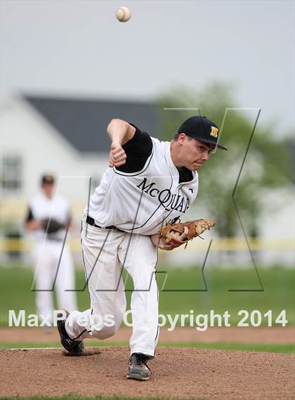 Thumbnail 3 in Rush-Henrietta @ McQuaid Jesuit (Section 5 Class AA 1st Round) photogallery.