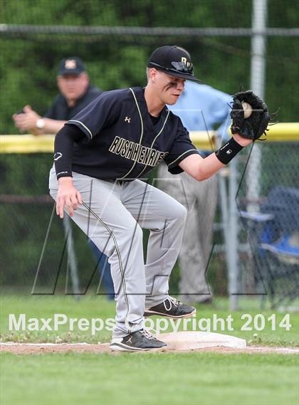Thumbnail 3 in Rush-Henrietta @ McQuaid Jesuit (Section 5 Class AA 1st Round) photogallery.