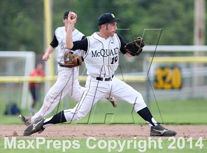 Thumbnail 1 in Rush-Henrietta @ McQuaid Jesuit (Section 5 Class AA 1st Round) photogallery.