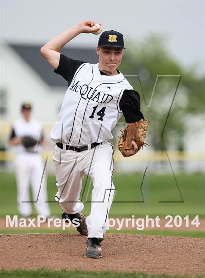 Thumbnail 2 in Rush-Henrietta @ McQuaid Jesuit (Section 5 Class AA 1st Round) photogallery.