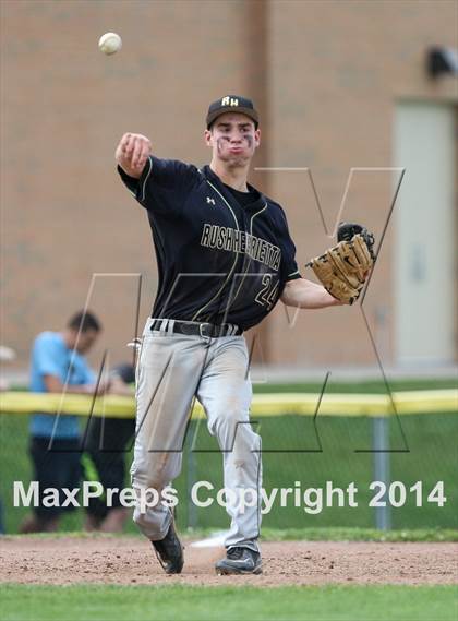 Thumbnail 2 in Rush-Henrietta @ McQuaid Jesuit (Section 5 Class AA 1st Round) photogallery.
