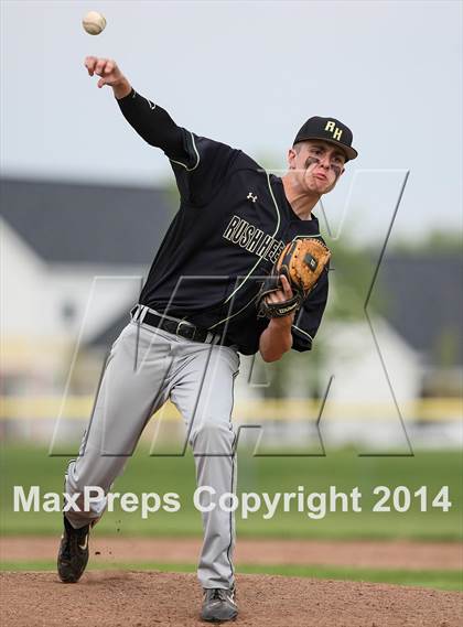 Thumbnail 1 in Rush-Henrietta @ McQuaid Jesuit (Section 5 Class AA 1st Round) photogallery.