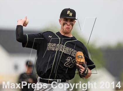 Thumbnail 1 in Rush-Henrietta @ McQuaid Jesuit (Section 5 Class AA 1st Round) photogallery.