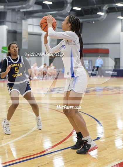 Thumbnail 2 in Shabach Christian Academy vs Crestwood (CAN) (NIKE Tournament of Champions) photogallery.