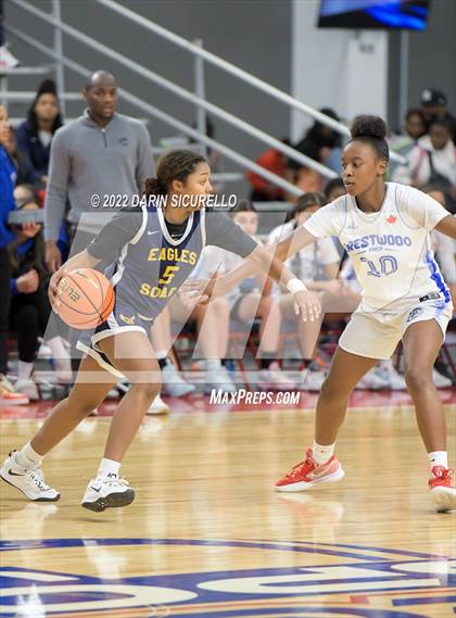 Thumbnail 3 in Shabach Christian Academy vs Crestwood (CAN) (NIKE Tournament of Champions) photogallery.