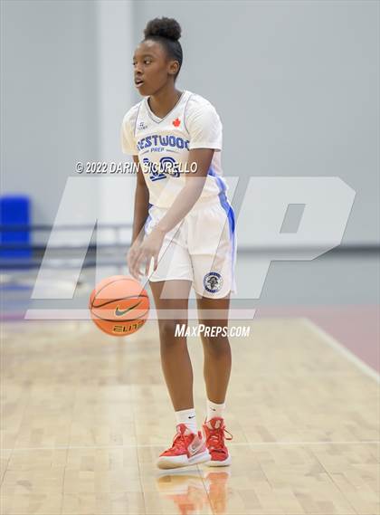 Thumbnail 2 in Shabach Christian Academy vs Crestwood (CAN) (NIKE Tournament of Champions) photogallery.