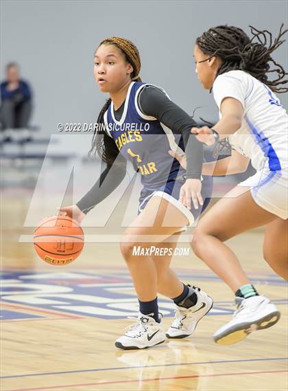 Thumbnail 3 in Shabach Christian Academy vs Crestwood (CAN) (NIKE Tournament of Champions) photogallery.