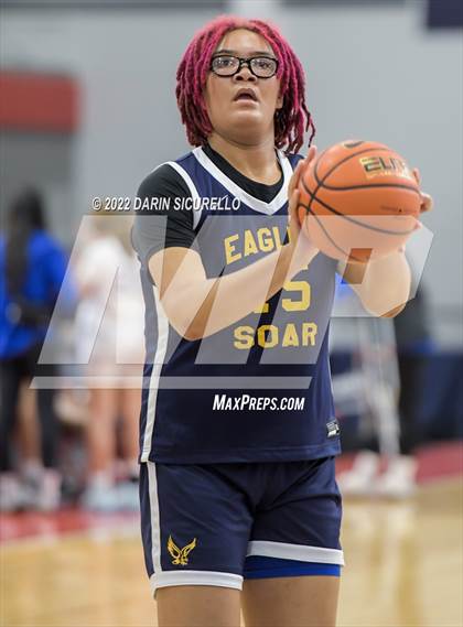 Thumbnail 3 in Shabach Christian Academy vs Crestwood (CAN) (NIKE Tournament of Champions) photogallery.