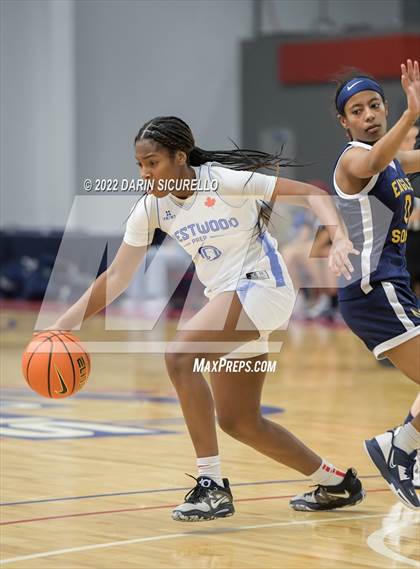 Thumbnail 2 in Shabach Christian Academy vs Crestwood (CAN) (NIKE Tournament of Champions) photogallery.