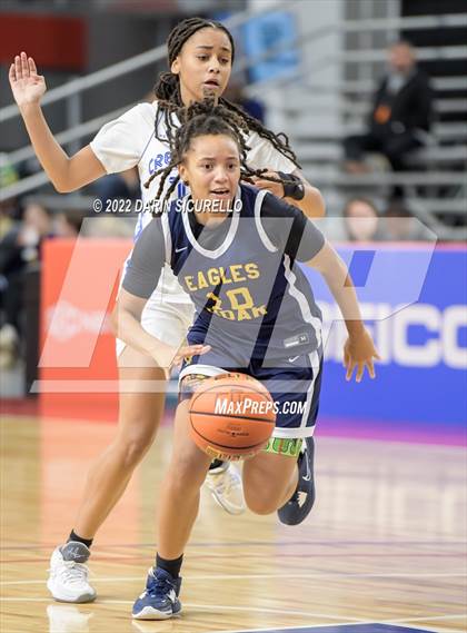 Thumbnail 2 in Shabach Christian Academy vs Crestwood (CAN) (NIKE Tournament of Champions) photogallery.