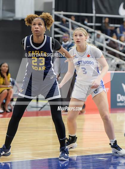 Thumbnail 1 in Shabach Christian Academy vs Crestwood (CAN) (NIKE Tournament of Champions) photogallery.