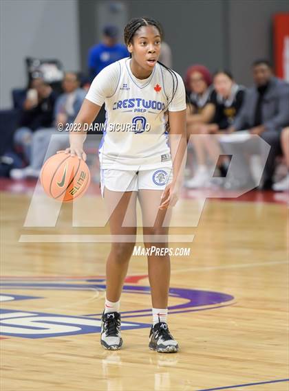 Thumbnail 1 in Shabach Christian Academy vs Crestwood (CAN) (NIKE Tournament of Champions) photogallery.