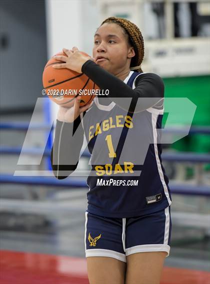 Thumbnail 2 in Shabach Christian Academy vs Crestwood (CAN) (NIKE Tournament of Champions) photogallery.