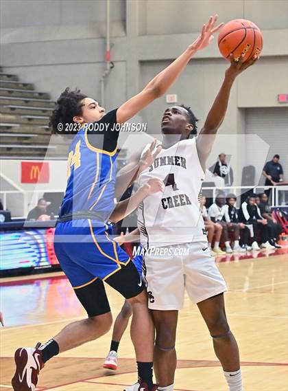 Thumbnail 3 in Fort Bend Elkins vs Summer Creek (McDonald's Texas Invitational) photogallery.