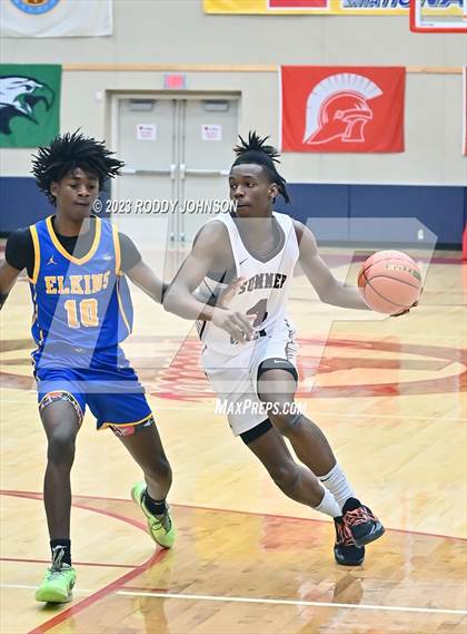 Thumbnail 3 in Fort Bend Elkins vs Summer Creek (McDonald's Texas Invitational) photogallery.