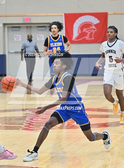 Thumbnail 2 in Fort Bend Elkins vs Summer Creek (McDonald's Texas Invitational) photogallery.