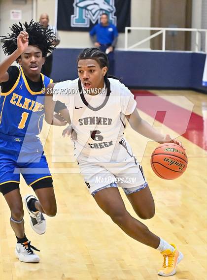 Thumbnail 3 in Fort Bend Elkins vs Summer Creek (McDonald's Texas Invitational) photogallery.