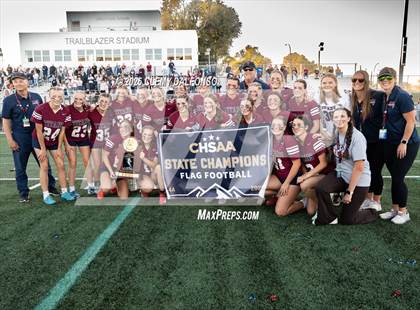 Thumbnail 2 in Mountain View vs The Classical Academy (CHSAA 4A Championship) photogallery.