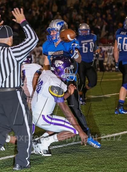 Thumbnail 1 in Angleton vs Friendswood (UIL 4A Division 1 Bi-District Playoff) photogallery.