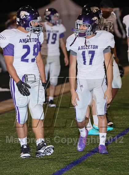 Thumbnail 3 in Angleton vs Friendswood (UIL 4A Division 1 Bi-District Playoff) photogallery.