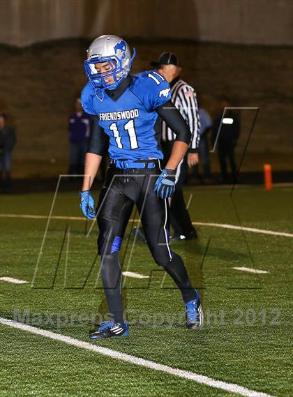 Thumbnail 3 in Angleton vs Friendswood (UIL 4A Division 1 Bi-District Playoff) photogallery.