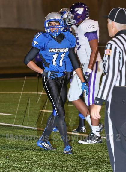Thumbnail 2 in Angleton vs Friendswood (UIL 4A Division 1 Bi-District Playoff) photogallery.