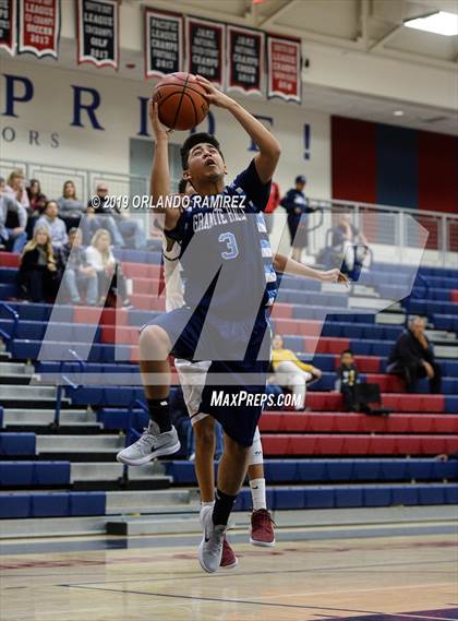 Thumbnail 3 in Sweetwater vs Granite Hills (East vs South Tournament) photogallery.