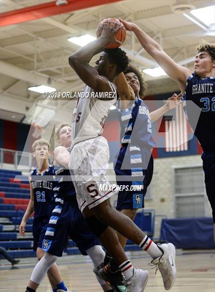 Thumbnail 1 in Sweetwater vs Granite Hills (East vs South Tournament) photogallery.
