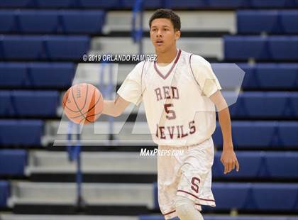 Thumbnail 2 in Sweetwater vs Granite Hills (East vs South Tournament) photogallery.