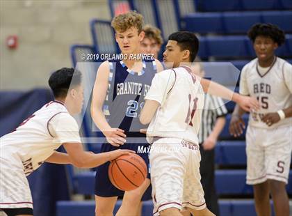 Thumbnail 2 in Sweetwater vs Granite Hills (East vs South Tournament) photogallery.