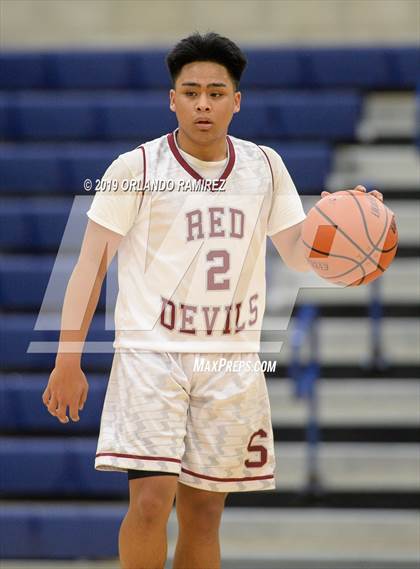Thumbnail 2 in Sweetwater vs Granite Hills (East vs South Tournament) photogallery.