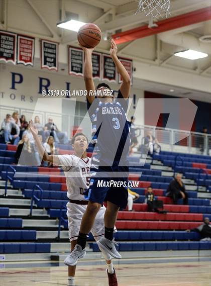 Thumbnail 2 in Sweetwater vs Granite Hills (East vs South Tournament) photogallery.