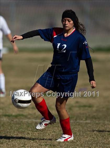 Thumbnail 3 in JV: Angleton JV vs Brazosport JV (Stampede Soccer Shootout) photogallery.
