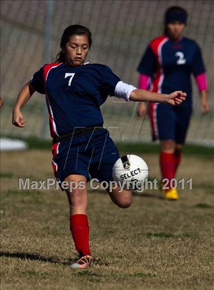 Thumbnail 2 in JV: Angleton JV vs Brazosport JV (Stampede Soccer Shootout) photogallery.