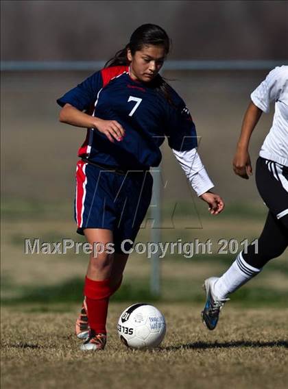 Thumbnail 1 in JV: Angleton JV vs Brazosport JV (Stampede Soccer Shootout) photogallery.