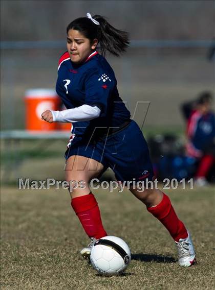 Thumbnail 1 in JV: Angleton JV vs Brazosport JV (Stampede Soccer Shootout) photogallery.
