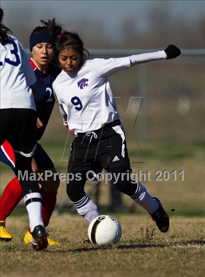 Thumbnail 2 in JV: Angleton JV vs Brazosport JV (Stampede Soccer Shootout) photogallery.
