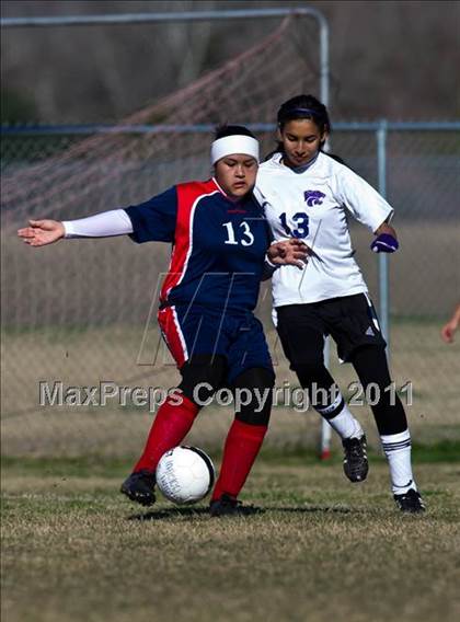 Thumbnail 2 in JV: Angleton JV vs Brazosport JV (Stampede Soccer Shootout) photogallery.