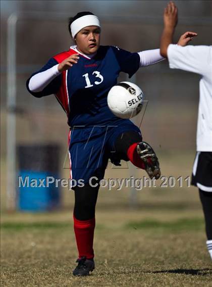 Thumbnail 2 in JV: Angleton JV vs Brazosport JV (Stampede Soccer Shootout) photogallery.