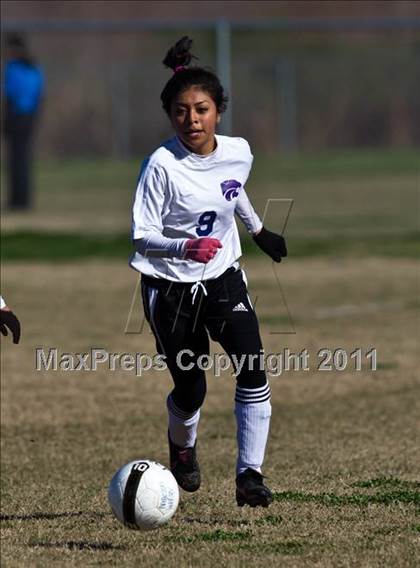 Thumbnail 2 in JV: Angleton JV vs Brazosport JV (Stampede Soccer Shootout) photogallery.