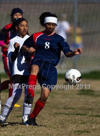 Thumbnail 2 in JV: Angleton JV vs Brazosport JV (Stampede Soccer Shootout) photogallery.