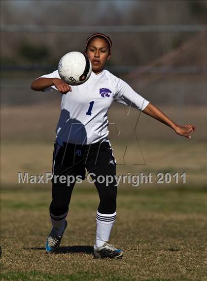 Thumbnail 1 in JV: Angleton JV vs Brazosport JV (Stampede Soccer Shootout) photogallery.