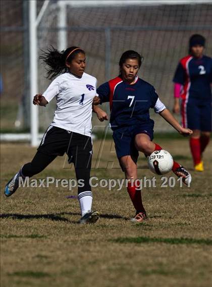 Thumbnail 3 in JV: Angleton JV vs Brazosport JV (Stampede Soccer Shootout) photogallery.