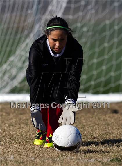 Thumbnail 3 in JV: Angleton JV vs Brazosport JV (Stampede Soccer Shootout) photogallery.