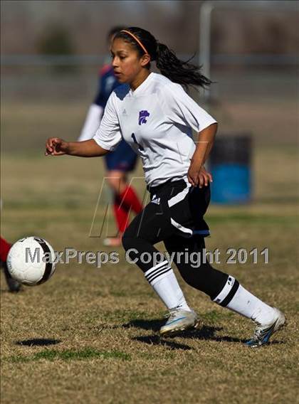 Thumbnail 2 in JV: Angleton JV vs Brazosport JV (Stampede Soccer Shootout) photogallery.