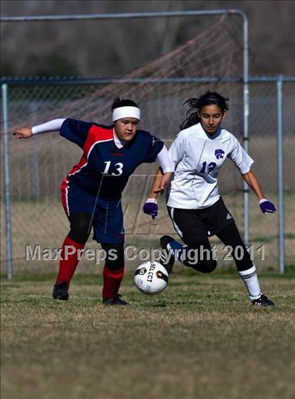Thumbnail 1 in JV: Angleton JV vs Brazosport JV (Stampede Soccer Shootout) photogallery.