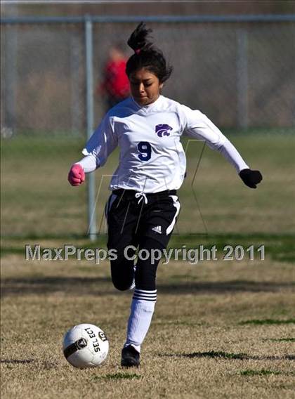 Thumbnail 3 in JV: Angleton JV vs Brazosport JV (Stampede Soccer Shootout) photogallery.