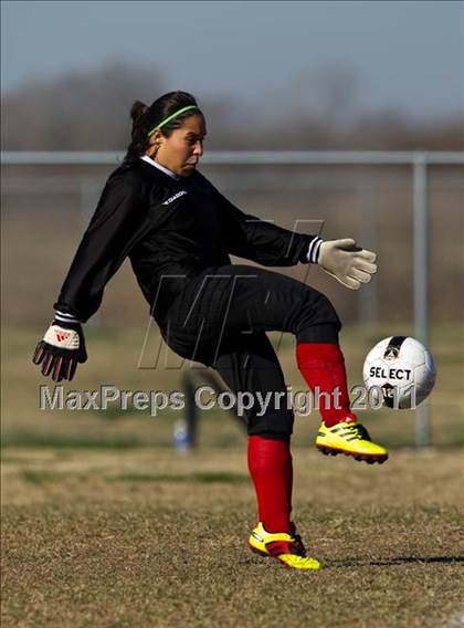 Thumbnail 3 in JV: Angleton JV vs Brazosport JV (Stampede Soccer Shootout) photogallery.