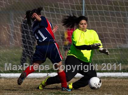 Thumbnail 3 in JV: Angleton JV vs Brazosport JV (Stampede Soccer Shootout) photogallery.