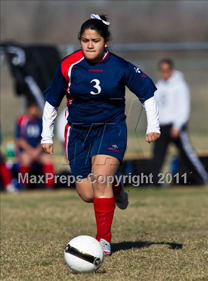 Thumbnail 2 in JV: Angleton JV vs Brazosport JV (Stampede Soccer Shootout) photogallery.